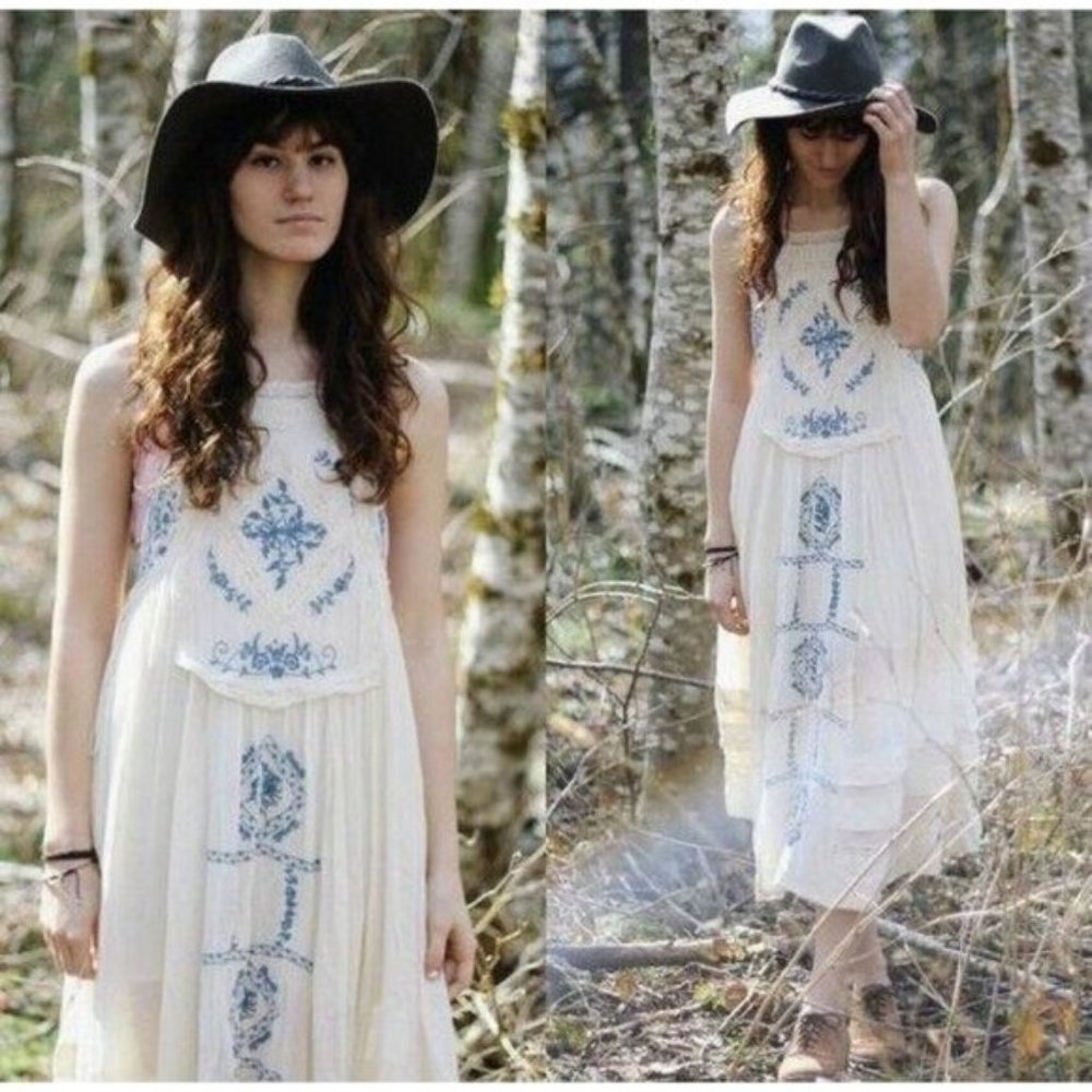 Free People Diamonds In The Sky Dress - Picture 7 of 8